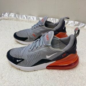 Nike Air Max 270 Wolf Grey-White-Anth  Girls Size 6Y